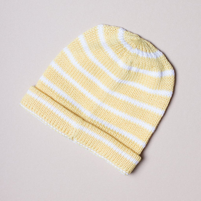 Organic Baby Hats, Handmade in Stripe Colors by Estella