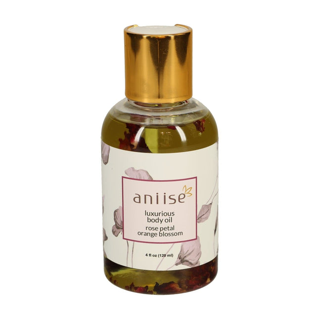 Natural Luxurious Rose Petal Body Oil by Aniise