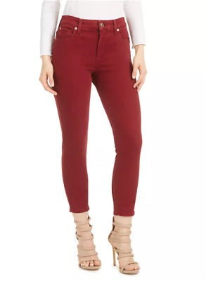 STS Blue Women's Ellie High Rise Skinny Jeans Red Size -27 by Steals