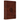 ESV Large Print Compact Bible, Red Letter (Trutone, Brown, Mosaic Cross Design)