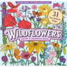 Wildflowers Adult Coloring Book (31 One-Sided Designs on Thick Paper)