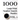 1000 Large Print Number Search Puzzles - Volume 1