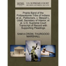 Prairie Band of the Pottawatomie Tribe of Indians et al., Petitioners, V. Stewart L. Udall, Secretary of Interior, et al. U.S. Supreme Court Transcrip