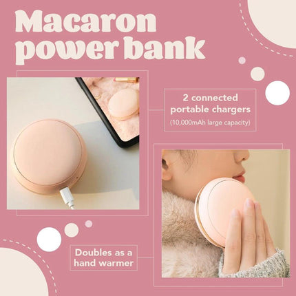 Macaron Power Bank / Hand Warmer / Mirror - Vysn