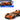 Lamborghini V12 Vision Gran Turismo Orange Metallic "Special Edition" 1/18 Diecast Model Car by Maisto