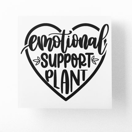 Emotional Support Plant Mom Sticker by WinsterCreations™ Official Store
