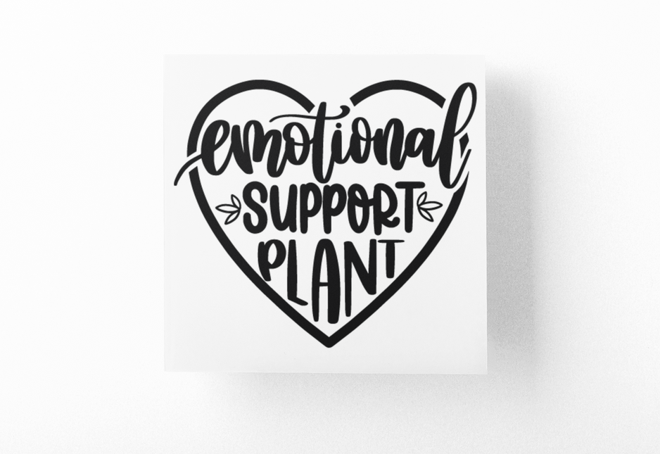Emotional Support Plant Mom Sticker by WinsterCreations™ Official Store