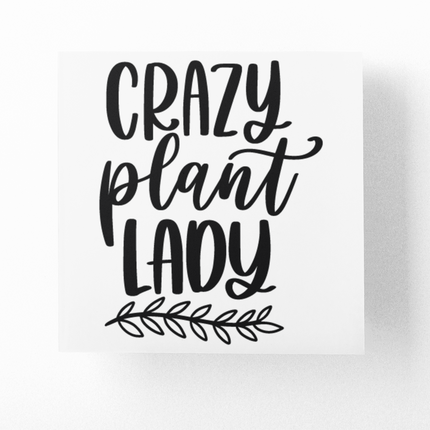 Crazy Plant Lady Plant Mom Sticker by WinsterCreations™ Official Store