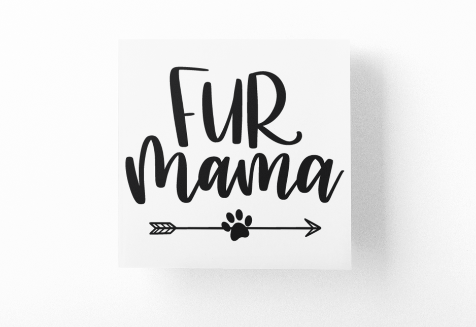 Fur Mama Dog Mom Sticker by WinsterCreations™ Official Store
