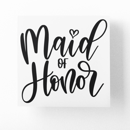 Maid Of Honor Bridal Sticker by WinsterCreations™ Official Store