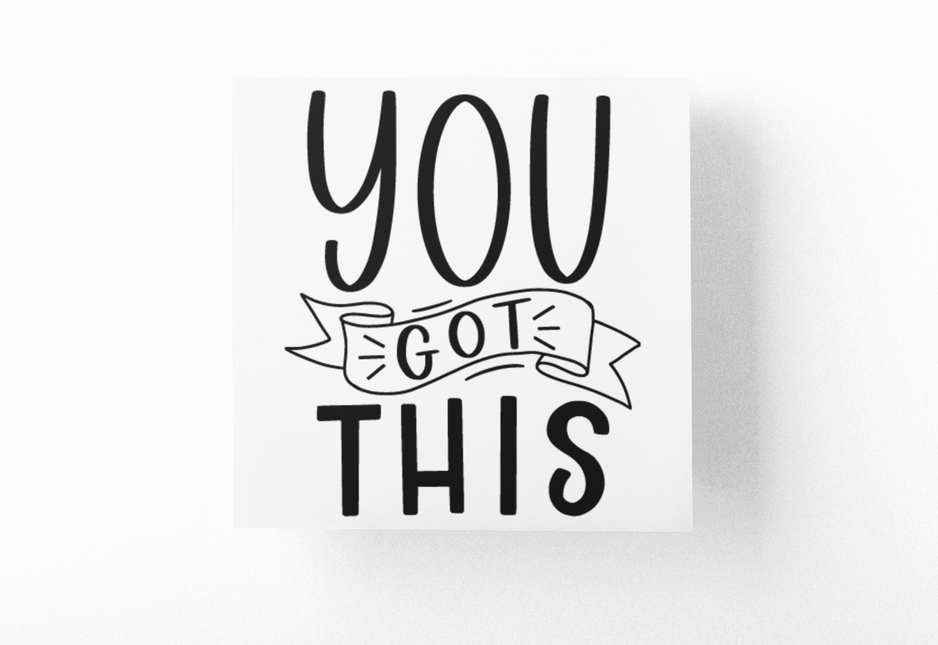 You Got This Inspirational Sticker by WinsterCreations™ Official Store