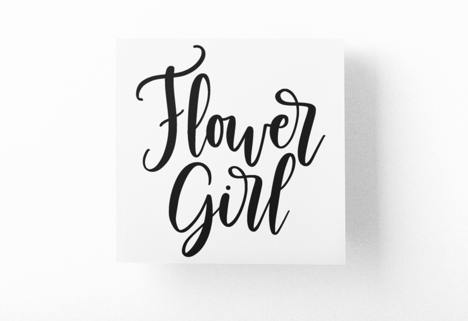 Flower Girl Bridal Sticker by WinsterCreations™ Official Store