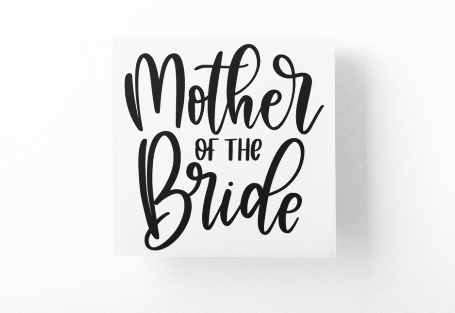 Mother Of The Bride Bridal Sticker by WinsterCreations™ Official Store
