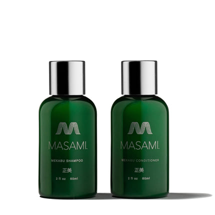 Mekabu Hydrating Travel Size Shampoo & Conditioner by Masami
