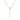 Unisex 14K Gold Multicolor Virgin Mary Necklace - Made In Brazil