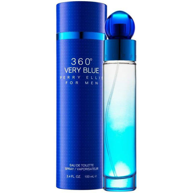360 Very Blue 3.4 oz EDT for men by LaBellePerfumes
