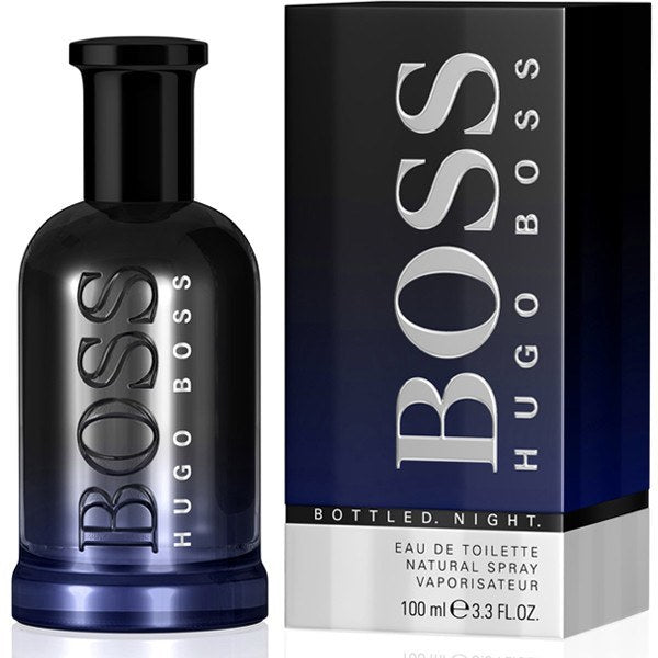 Boss Bottled Night 3.4 oz EDT for men by LaBellePerfumes