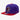 MENS MITCHELL & NESS NBA REAR SCRIPT DEADSTOCK SNAPBACK HWC RAPTORS - PURPLE-RED by SNEAKAR