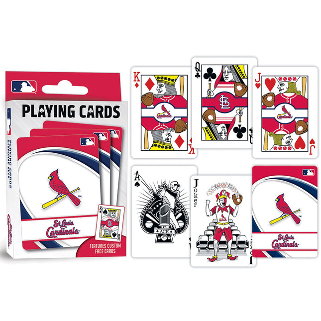 St. Louis Cardinals Playing Cards - 54 Card Deck by MasterPieces Puzzle Company INC