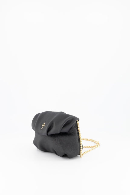 Mini Leda Floater Handbag Black by Ladiesse