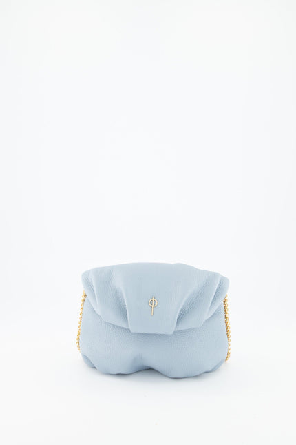 Mini Leda Floater Handbag Blue by Ladiesse
