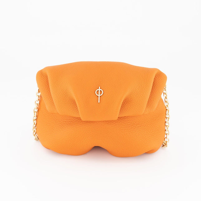 Mini Leda Floater Handbag Orange by Ladiesse