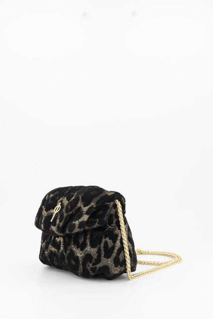 Mini Leda Handbag Gold by Ladiesse