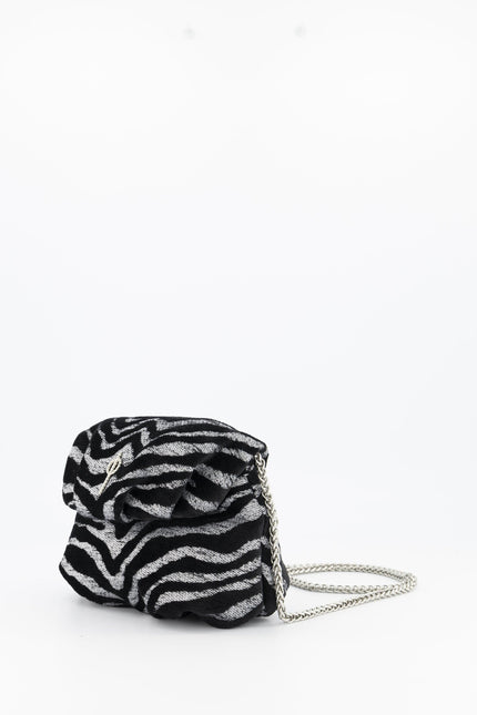 Mini Leda Handbag Zebra Black by Ladiesse