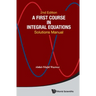First Course Inte Sol Mnl(2nd Ed)