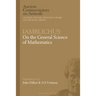 Iamblichus: On the General Science of Mathematics