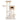 Modern Cat Tree for Indoor Cats with Cattail Fluff Condo and Top Perch-Natural