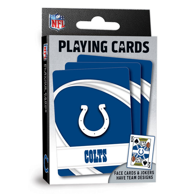 Indianapolis Colts Playing Cards - 54 Card Deck by MasterPieces Puzzle Company INC