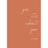 yes, it's about you