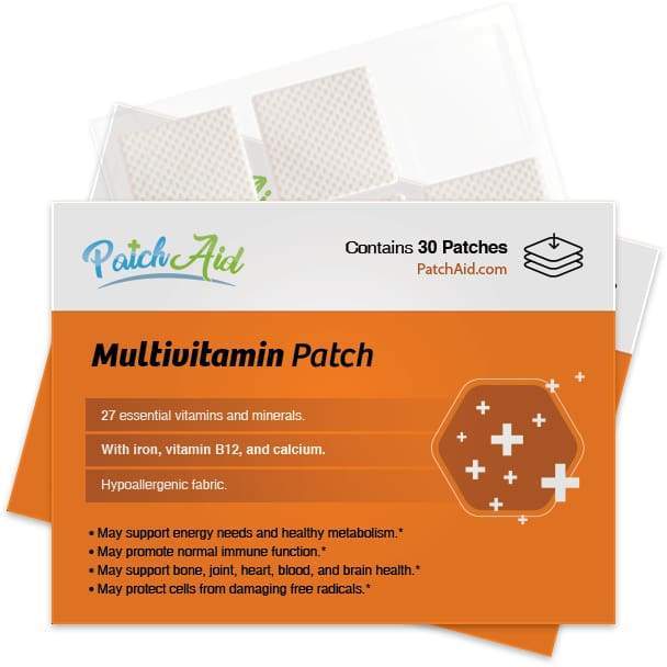 MultiVitamin Plus Topical Vitamin Patch by PatchAid