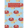 Hanukkah Family Recipe Book: Simple Blue Pomegranates Personal Write-In Cookbook