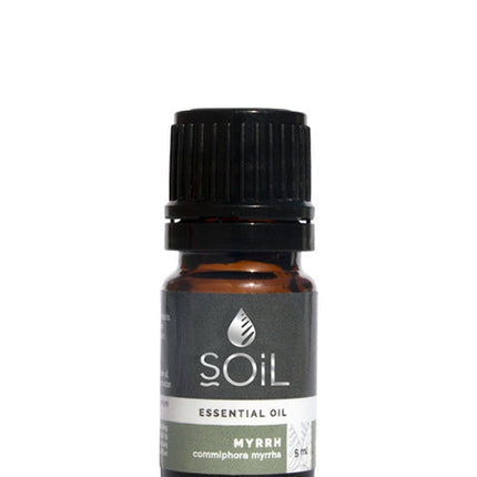 Myrrh Oil Conventional (Commiphora Myrrha) 5ml by SOiL Organic Aromatherapy and Skincare