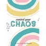 Control Your Chaos To-Do List Notebook: 120 Pages Lined Undated To-Do List Organizer with Priority Lists (Medium A5 - 5.83X8.27 - Blue Abstract)