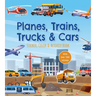 Planes, Trains, Trucks & Cars Sticker, Color & Activity Book: With Over 100 Stickers!