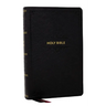 KJV Personal Size Large Print End-Of-Verse Reference Bible, Black Leathersoft, Red Letter, Comfort Print
