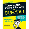 Access 2007 Forms and Reports for Dummies