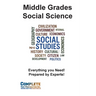 Middle Grades Social Science Skill Practice: Practice Test Questions for US History, World History, Geography, Civics, and Economics