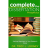 Complete the Dissertation Prospectus: Getting Alignment in Your Research Study