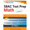 SBAC Test Prep: 7th Grade Math Common Core Practice Book and Full-length Online Assessments: Smarter Balanced Study Guide With Performance Task (PT) a
