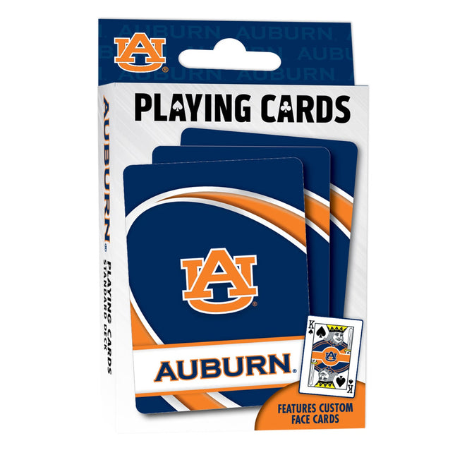 Auburn Tigers Playing Cards - 54 Card Deck by MasterPieces Puzzle Company INC