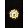 Glowing Golden Ring Yang-Yang Lotus Flower Diary, Journal, and/or Notebook: Perfect for Fans of Astrology, Dark Magic, Fantasy, Mindfulness, Occult, P