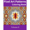 Pixel Art Patterns Coloring Book 8