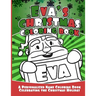 Eva's Christmas Coloring Book: A Personalized Name Coloring Book Celebrating the Christmas Holiday