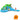 Inflatable Crocodile Style Water Slide Upgraded Kids Bounce Castle with 780W Blower