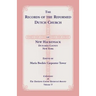 The Records of the Reformed Dutch Church of New Hackensack, Dutchess County, New York