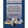Julie Johnson, Petitioner, V. Clifford E. Halpin, Acting Director of the Department of Revenue of the U.S. Supreme Court Transcript of Record with Sup